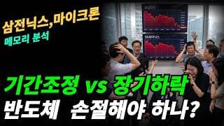 (삼전닉스,마이크론) 조정이 길어지나?