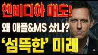 다들 엔비디아에 미쳐있을 때, '이 주식' 조용히 담으세요 (피터틸이 말한 마지막 기회)