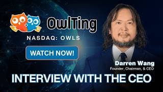 The Infrastructure Layer for Global Money Movement - CEO Darren Wang on OBook Holdings (OWLS)