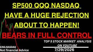QQQ SELLING OFF TO 645 THIS WEEK? YOU NEED TO SEE THIS! - apple msft amzn earnings coming up!