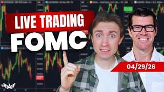 LIVE Trading FOMC Gold, Nasdaq, Forex | A1 Trading Show