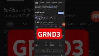 Ações Grandene vale a pena? (Grdn3) está a apenas R$ 5,42 reais 😱