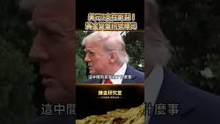 荷姆茲海峽又被封！美伊戰爭快打滿5個月，後果不只是推升通膨！美元三根支柱同步斷裂，DXY反彈是假象？本週 CPI、華許聽證會決定黃金後市！