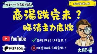 📊恒指科指齊反彈！0020.hk 商湯走勢終完美？用纏論看穿 商湯 關鍵命運點🔮