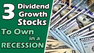 3 MUST OWN Dividend Stocks When the Market Crashes!