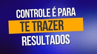 Controle financeiro não é controle de dados