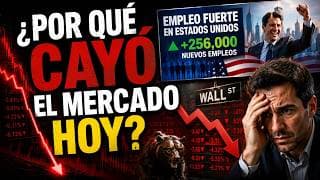¿Por Qué se DESPLOMÓ la Bolsa Hoy? Aquí la Explicación