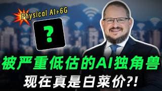 被严重低估的AI芯片独角兽，Physical AI + 6G正在启动!今年最好机会来了，现在真是白菜价？QCOM,NVDA,AAPL#trading #投資 #美股