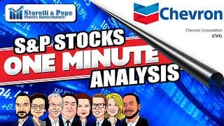 Chevron Stock Analysis  -  One-Minute Breakdown by S&P Stocks Investments