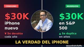 Inversión vs Consumo: La Verdad del iPhone