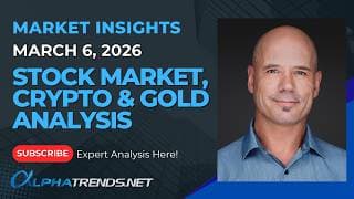 Stock Market, Crypto & Gold Analysis for Week Ending March 6, 2026