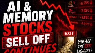 You Are The Stock Market Exit Liquidity | Micron / Sandisk / NVDA / AMD / ARM / AVGO / INTC / STX