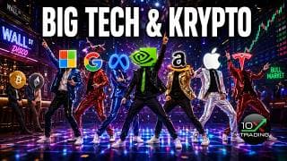 🚨 PARTY VORBEI – WANN kommt die Big-Tech KORREKTUR ⁉️💥 Nvidia Alphabet Microsoft Bitcoin & Co.