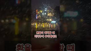 환율이 하락할 때 미국주식 투자해야죠