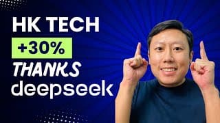 DeepSeek Fuels HK Tech Stock Rally  - HSTECH up 30% YTD