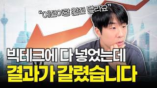 같은 빅테크인데, 결과가 갈렸습니다