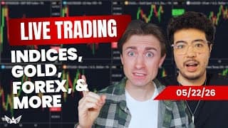 LIVE Trading Gold, Nasdaq, Forex | A1 Trading Show