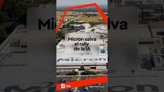 Micron salva el rally de la IA