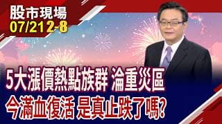 記憶體漲價潮未止 漲勢未完?台積電喊漲 晶圓代工廠力挺?被動元件受悶氣 坐等國巨*重新發號司令?｜20260721(第2/8段)股市現場*鄭明娟(賴建承)