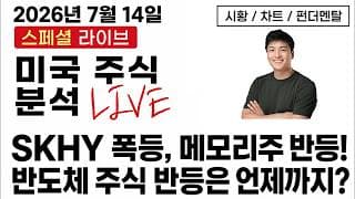 [미국주식] 오랜만에 반도체·코스피 시원하게 반등! 곧 ASML 실적 발표… 반등은 언제까지? (MU, SNDK, SKHY, NVDA, AMD, CRWD, IBM, TSEM)