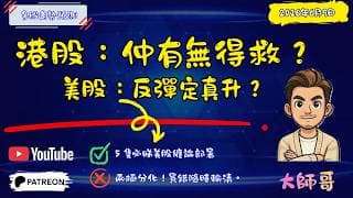 港股連跌唔見底？美股科技股大反撲！救命定撈底？981、700 走勢分析 vs NVDA、TSLA 瘋狂反彈：邊邊先係陷阱？