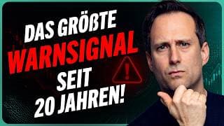 DAS gab es seit 20 Jahren nicht mehr – Gefahr für Aktien? // Timo Baudzus