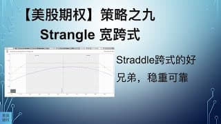 【美股期权】策略之九，Strangle宽跨式
