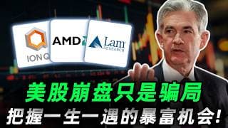 美股崩盘只是骗局，即将反弹！聪明钱正在行动，把握这一生一遇的抄底暴富机会!AMD,NVDA,MU,IONQ,LRCX#trading #投資 #美股