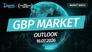 Market Watch | GBP Market Outlook | 16 Juli 2026 #MostTrustedBroker | 10:00