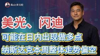 美光、闪迪、西部数据可能在日内出现做多点！纳斯达克本周整体走势偏空，做多一定要耐心等待点位！#纳斯达克 #道琼斯 #标普 #英伟达 #nvda   #谷歌 #股市 #美股 #微软 #spacex
