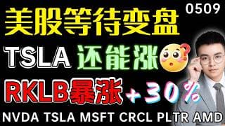 【tsla 股票】波段启动，特斯拉中期上涨刚刚开始？RKLB暴涨，这次交易你买入了吗？美股等待变盘，下周特别注意！  ｜ tsla 技术分析 ｜ btc 加密货币 ｜rklb 股票