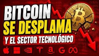 Bitcoin se Desploma | Caen el Sector Tecnologico que esta Pasando?