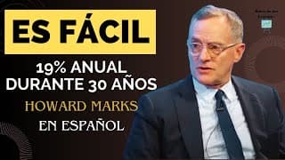✅ HOWARD MARKS: 40 años de SECRETOS de INVERSIÓN en 40 minutos [EN ESPAÑOL]