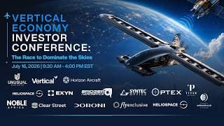 RedChip Vertical Economy Investor Conference: The Race to Dominate the Skies