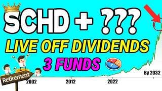 Live Off Dividends Faster With Just 3 Funds! (SCHD + ??)