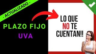 🤔💲 Plazo Fijo UVA, Sirve o es Puro Humo ❓【 Plazo fijo vs Dolar vs UVA 】 💸💲