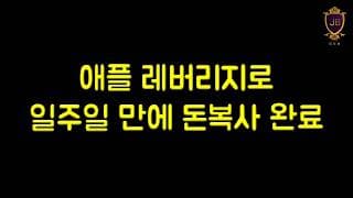 애플 레버리지로 일주일 만에 돈복사 완료