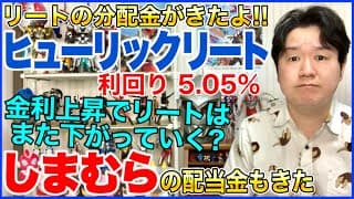 【J-REIT分配金】ヒューリックリート 【配当金】しまむら