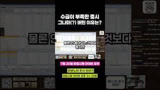 그나마(?) 버틴 증시?
