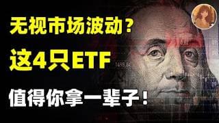 无视市场波动？这4只ETF，值得你拿一辈子！SGOV,JEPI,DGRO,ALLW.VOO.QQQ.IVV.META.NVDA,TSLA.MU.SHKY.SNDK#ai #trading #热门