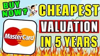 MASTERCARD IS AT ITS CHEAPEST VALUATION IN 5 YEARS! | Mastercard (MA) Stock Analysis! |